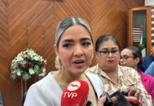 Reunión del Gabinete de Seguridad Federal en Mazatlán demuestra el compromiso de la presidenta del país y del gobernador: Estrella Palacios