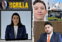 EN LA GRILLA: ¿Una secretaria con  las manos vacías?