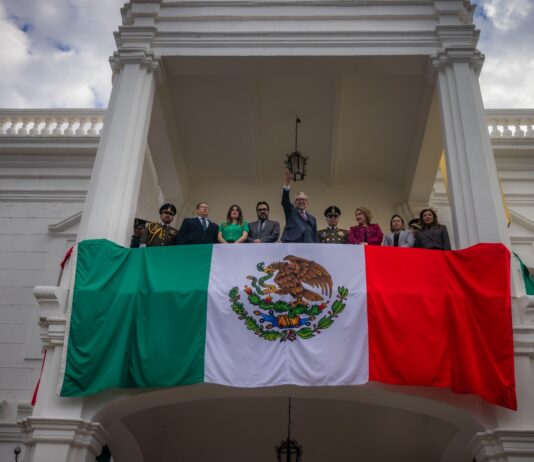 Gobernador Rocha Moya encabezó los festejos del 115 Aniversario de la Revolución Mexicana