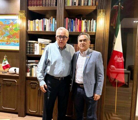 El Rector Jesús Madueña y el Gobernador Rubén Rocha sostienen reunión para coordinar esfuerzos en la gestión de recursos para estabilizar las finanzas rosalinas y garantizar compromisos contractuales