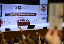 Rector Jesús Madueña Molina, toma protesta a los nuevos integrantes del H. Consejo Universitario para el periodo 2025-2027, con paridad, equidad y mayor representatividad estudiantil