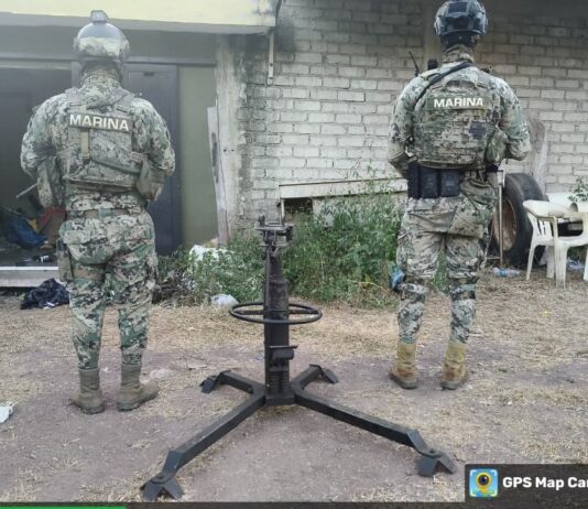 Fuerzas federales inhabilitan campo de tiro y talleres del crimen organizado en El Rosario