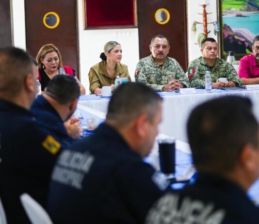 Estrella Palacios refrenda compromiso por la seguridad en la Mesa Regional de Seguridad y Construcción de la Paz