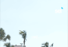 Palapas en el Malecón con Buen Avance en Reconstrucción Después de las Marejadas