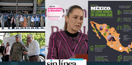 Rocha, y su Cuarto Informe. Sheinbaum por Revocación. México, Tristes Lugares