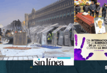 Violenta Represión. ¡Gobierno lo Mató!. Mujeres Violentadas, 7 de 10