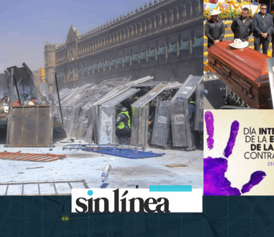 Violenta Represión. ¡Gobierno lo Mató!. Mujeres Violentadas, 7 de 10