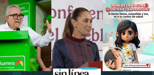 Empresarios Confían, Dice Rocha. Sheinbaum: “No a Provocaciones”. Sarampión, ¡Van 23 Muertes!