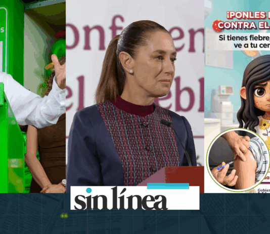 Empresarios Confían, Dice Rocha. Sheinbaum: “No a Provocaciones”. Sarampión, ¡Van 23 Muertes!