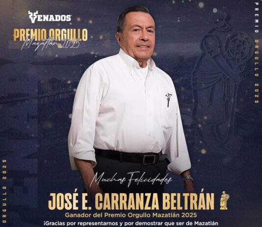 Leovi Carrazan es el Ganador del Premio Orgullo Mazatlán 2025; Venados lo reconocerá este domingo
