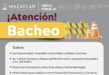Gobierno de Mazatlán continúa con el programa “Mazbachetón” para mejorar vialidades en distintos puntos de la ciudad