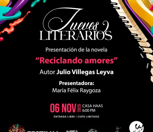 Este “Jueves Literario”, una tarde de reflexión y afecto con el libro “Reciclando Amores”