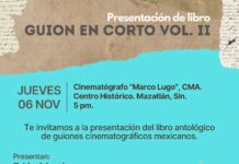 Cultura invita a la presentación del libro «Guion en corto Vol. II» este jueves en el Cinematógrafo