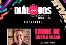 ¡Misterio y Sabor! Disfrute una tarde de novela negra con el Chef Héctor Peniche en «Diálogos de nuestra Historia»