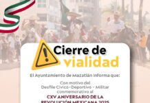 Para el libre y seguro desarrollo del desfile por el 115 aniversario de la Revolución Mexicana, la Avenida del Mar tendrá cerrada la circulación