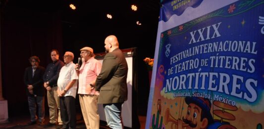 ¡Teatro guiñol para todos! La UAS pone en marcha el XXIX Festival Internacional Nortíteres, con la entrega del Reconocimiento al Mérito Titiritero a Héctor Vélez