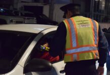 Juez cívico sanciona a 13 conductores durante Alcoholímetro