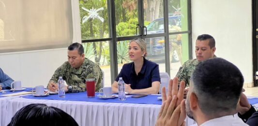 Estrella Palacios participa en la Mesa Regional de Seguridad para fortalecer la coordinación durante la temporada invernal