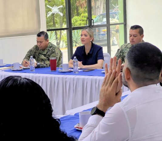 Estrella Palacios participa en la Mesa Regional de Seguridad para fortalecer la coordinación durante la temporada invernal