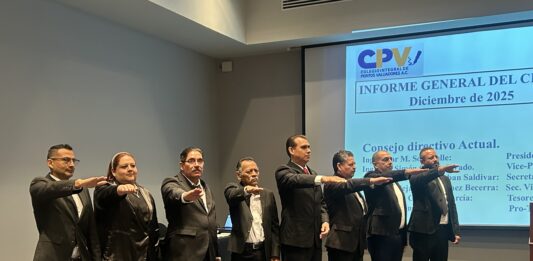 Toman protesta al Consejo Directivo 2026-2027 del Colegio Integral de Peritos Valuadores