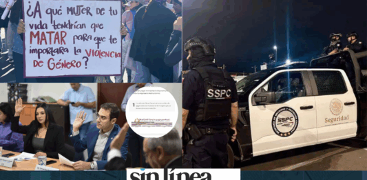 Sinaloa, Primero en Feminicidios. Mazatlán, Aumentarán Prediales. Harfuch, su Policía de Élite