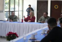 Asiste Estrella Palacios a Mesa de Seguridad donde se afinan detalles del Operativo Guadalupe-Reyes 2025-2026