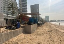Semarnat y Profepa Hasta Dónde la Corrupción?… Siguen Palaperos Construyendo en Playa Norte