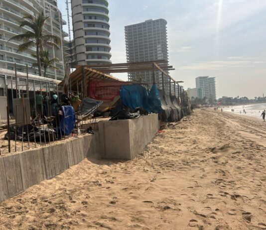 Semarnat y Profepa Hasta Dónde la Corrupción?… Siguen Palaperos Construyendo en Playa Norte