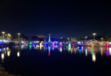 Encienden la magia navideña en el Parque Central