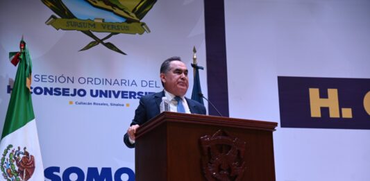 Anuncia el Rector que la Universidad iniciará la aplicación del curso “SanaMente Libre Mente: jóvenes por la paz y contra las adicciones”, proyecto presentado por la Presidenta Claudia Sheinbaum