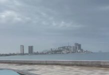 Sábado lluvioso en Mazatlán; prevén mañanas frescas a partir del lunes