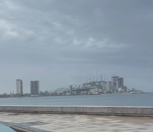 Sábado lluvioso en Mazatlán; prevén mañanas frescas a partir del lunes
