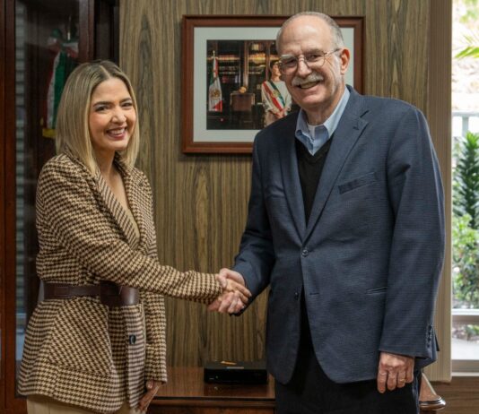 Sostiene Estrella Palacios reunión con Secretario de Agricultura y Desarrollo Rural, Julio Berdegué