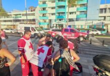 Escuadrón de Salvamento Acuático brinda tres atenciones médicas en el área de playa