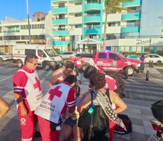 Escuadrón de Salvamento Acuático brinda tres atenciones médicas en el área de playa