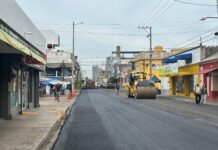 Mazatlán registra un 86% de avance en obras de reencarpetado