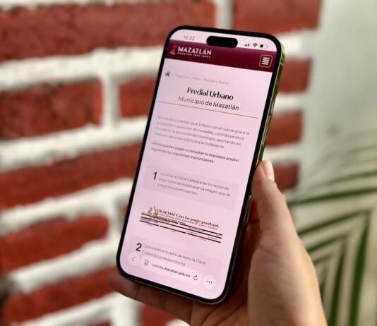 Facilita Gobierno de Mazatlán pagos de impuestos municipales con trámites en línea y atractivos descuentos