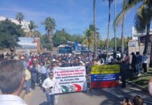 Manifestantes Exigen a la Conapesca Detener el Contrabando de Camarón de Ecuador y Otros Países