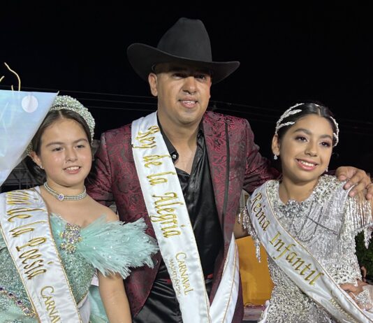 Eileen Cruz y Javier “El Chiras”, primeros soberanos del Carnaval 2026 “Arriba la Tambora