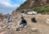 MazaConciencia retira desechos peligrosos durante limpieza en la Escollera