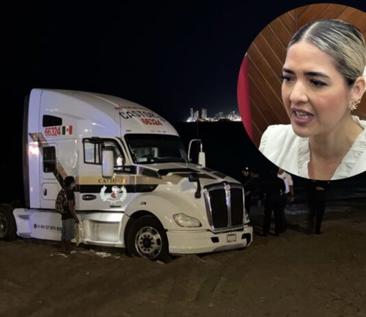 Aplicarán sanciones tras ingreso de tráiler a zona de playa: Estrella Palacios