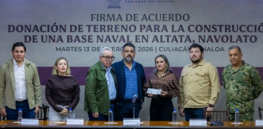 Dona Gobierno del Estado terreno adicional en Nuevo Altata para la construcción de un Sector Naval de la Secretaría de Marina