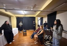Clase abierta del “Taller de escenografía” en el Centro Municipal de las Artes