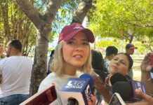 Estrella Palacios reitera apoyo a colectivos tras crimen de madre buscadora