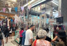 Ventas suben un 60% por turismo de Carnaval en el mercado Pino Suárez
