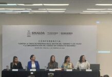 Turismo en Sinaloa refuerza acciones de prevención contra la trata de personas
