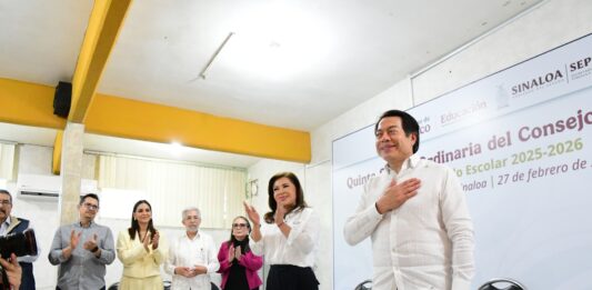 Titular de la SEP y Secretaria de Educación en Sinaloa encabezan Consejo Técnico Escolar en Mazatlán