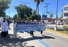 Procesión Penitenciaria impulsa mensaje de paz y alto a la violencia