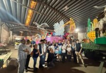 La inclusión también se construye en Carnaval, jóvenes del CAM 23 visitan talleres de carros alegóricos