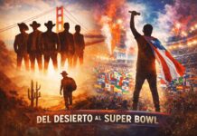 Del desierto al Super Bowl: el orgullo latino que primero tuvo voz… y después tuvo escenario 🌎🎶